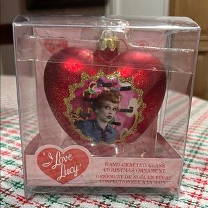 Kurt Adler 'I Love Lucy' Heart Ornament